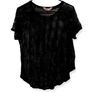 Fishnet S/S Tee - Black, M